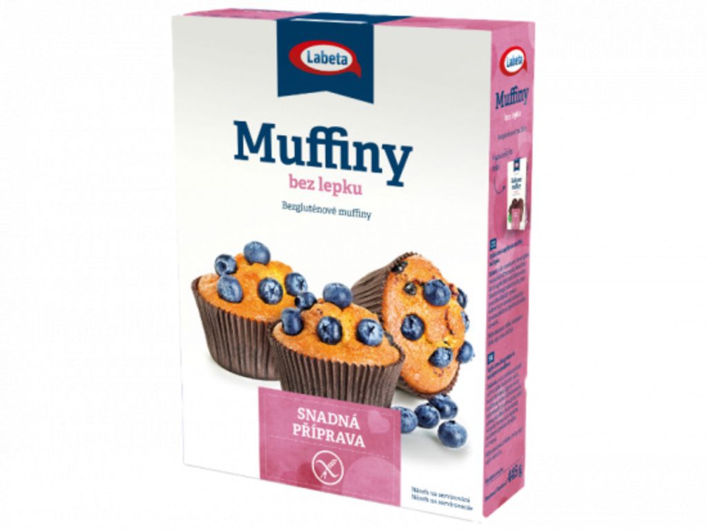 Muffiny bez lepku 1 x 445 g Obrázek produktu 