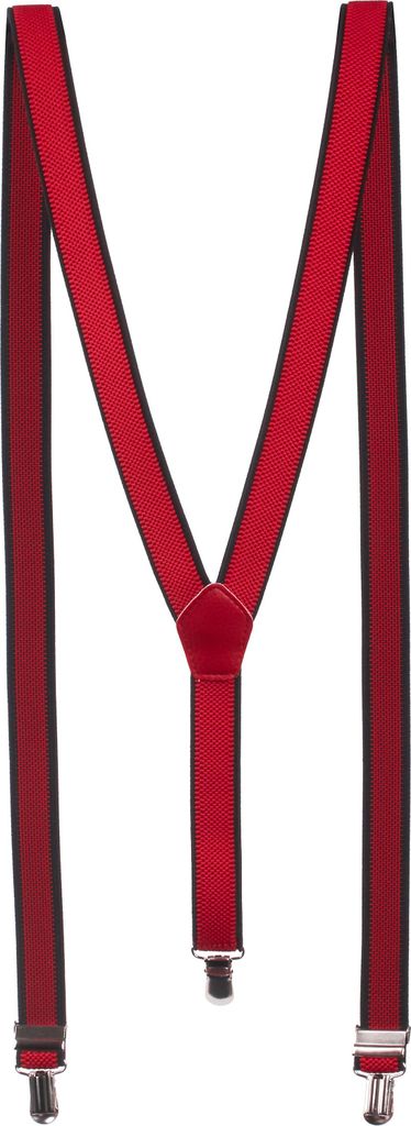 Ladeheid Damen Hosenträger LATGSZ25 (1311/25-Rot/Schwarz)
