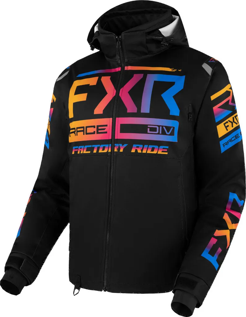 Veste de cross FXR RRX rose et noir : roulez au sec par tous temps