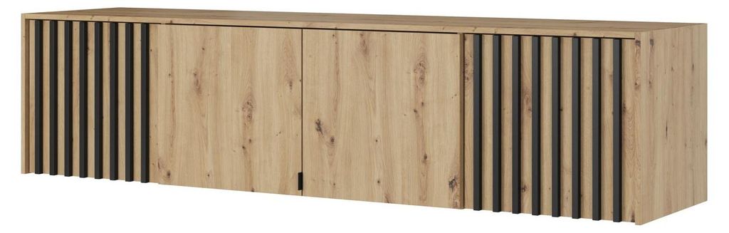 Nástavba na šatní skříň MARFA - šířka 205 cm, dub artisan / Obrázek produktu 