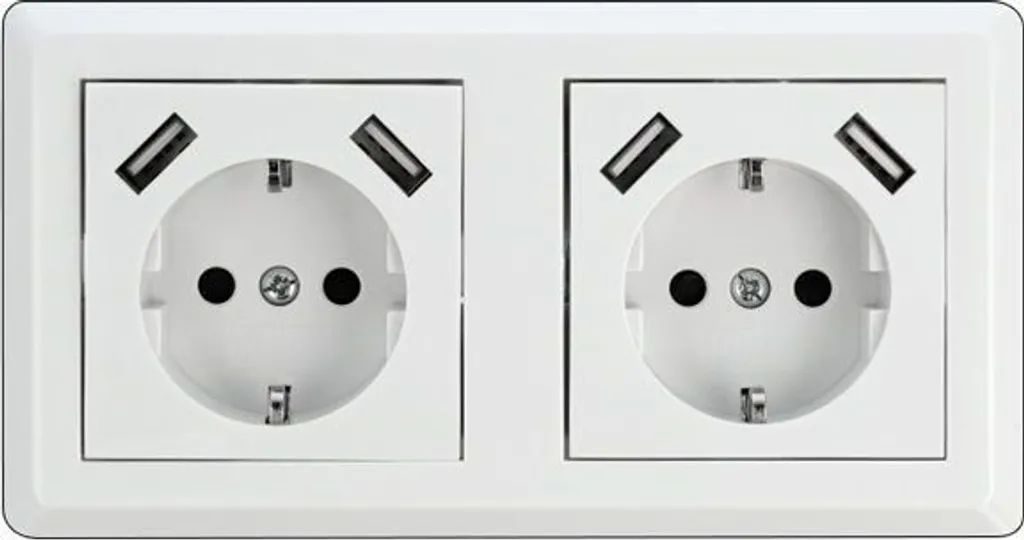 Hub USB de Chargement Encastrable pour Plan de Travail - 4x USB 2,8A