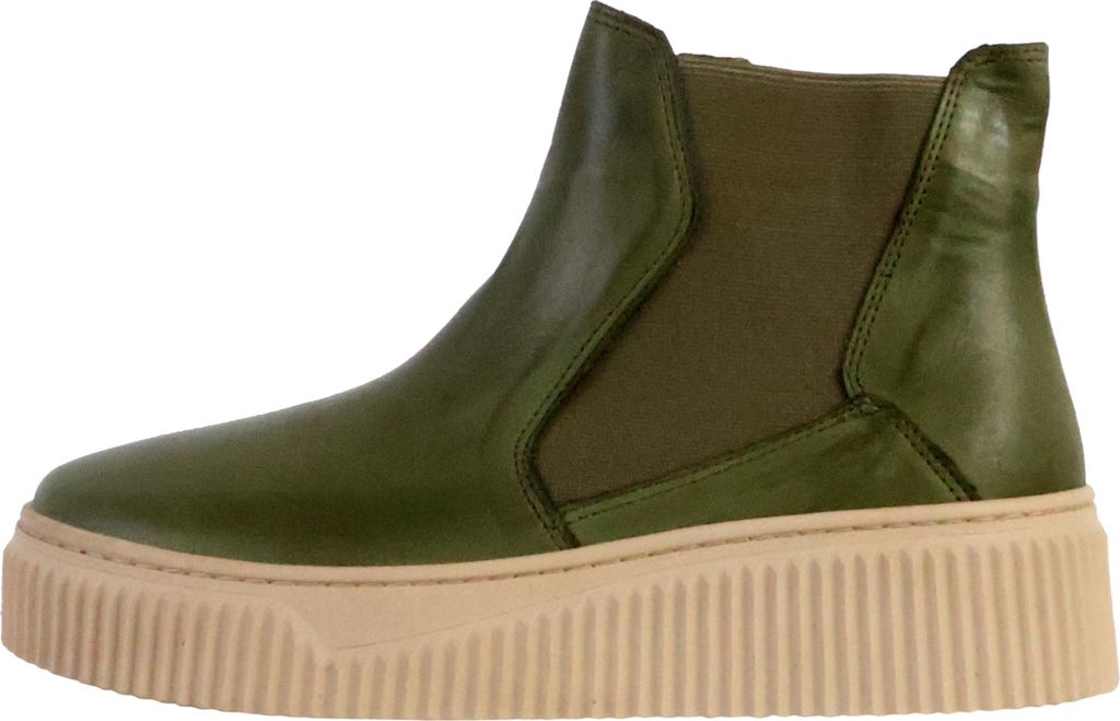 Sneaker Montante aus Leder Alénoa