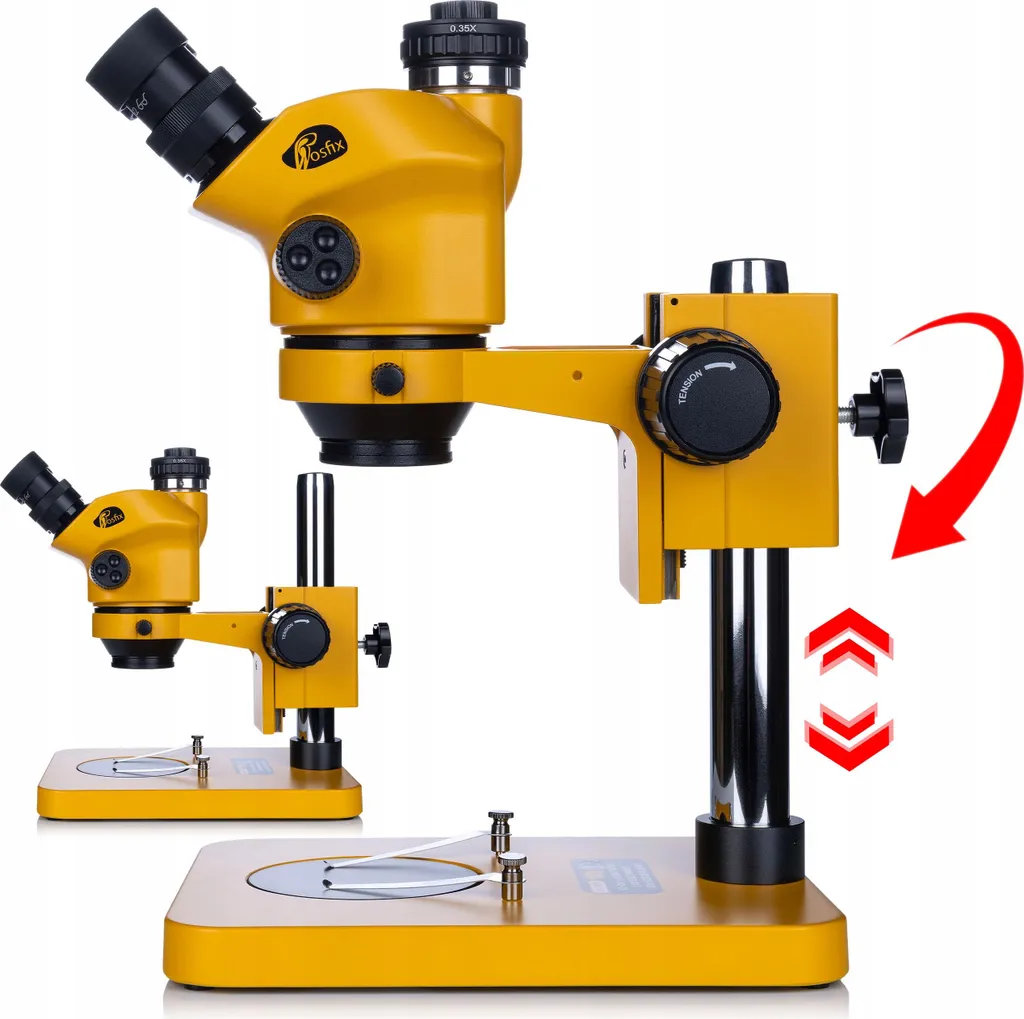 Microscope pour Soudure Électronique Sirius Pro Zoom 7-50x Rosfix