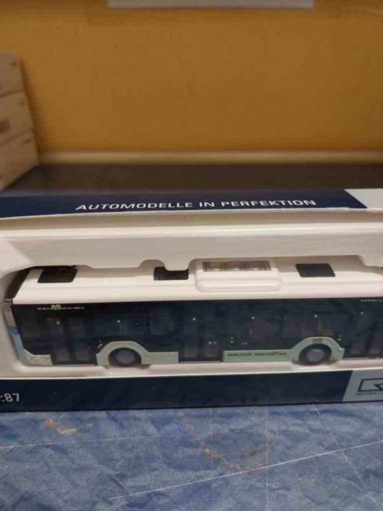 Rietze Stadtbus MAN Lion´s City 12´18 Stadtverkehr Detmold Produktbild 
