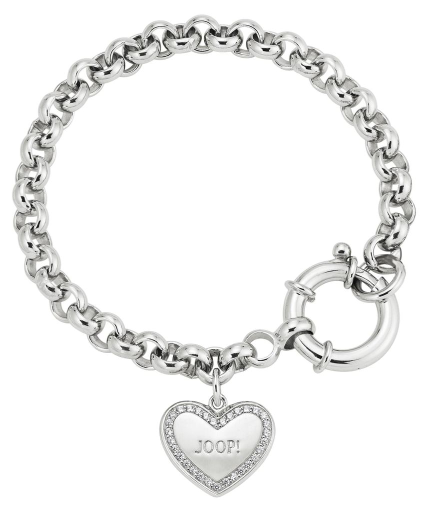 Joop! Damen Armband 2025051 Silber 925 mit Herz Zirkonia Produktbild 