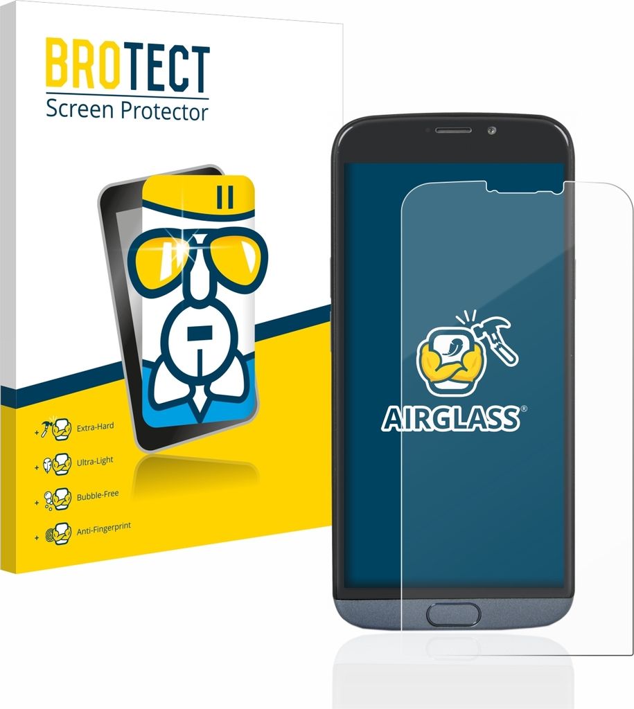 BROTECT Schutzglas für Doro 8050 / 8050 Plus Schutzfolie Panzer Folie Glas Display Schutz klar