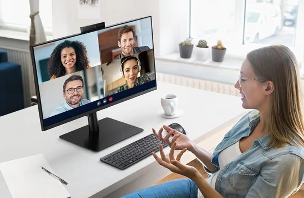 Samsung S24A400VEU Moniteur LED 24" avec webcam intégrée et micro - 24