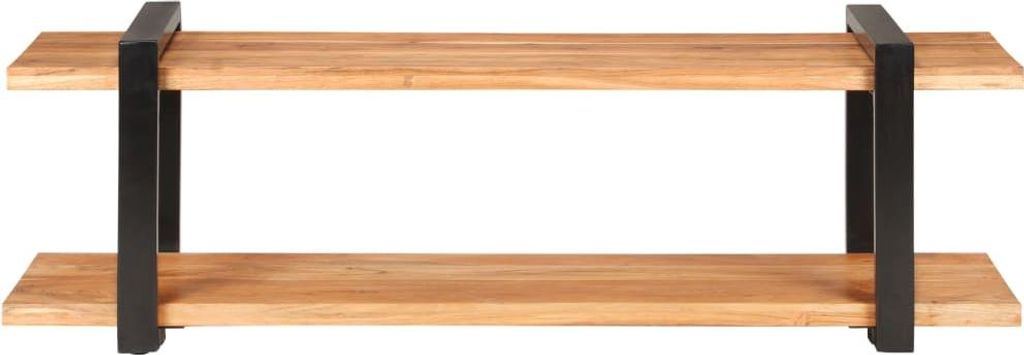 vidaXL TV-Schrank 130x40x40 cm Akazie Massivholz