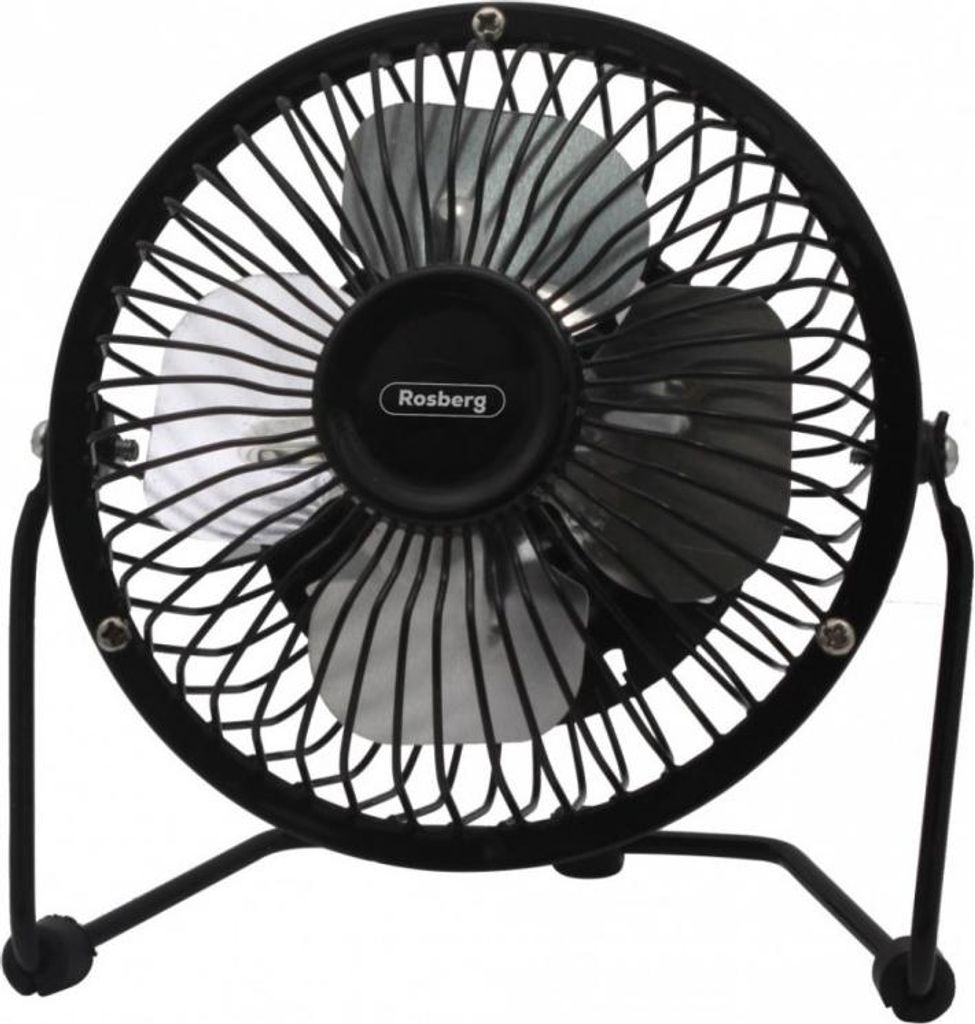 USB ventilátor Rosberg R51760I6, 2,5 W, 15 cm, stolní, Obrázek produktu 