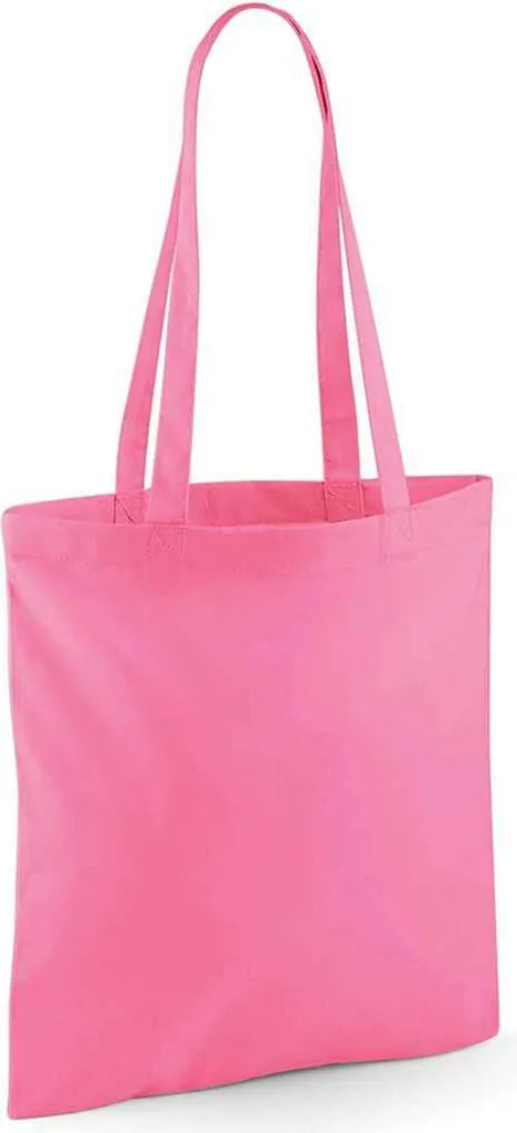Borsa in Cotone Rosa Westford Mill PC5758 - Sostenibile e Riutilizzabile