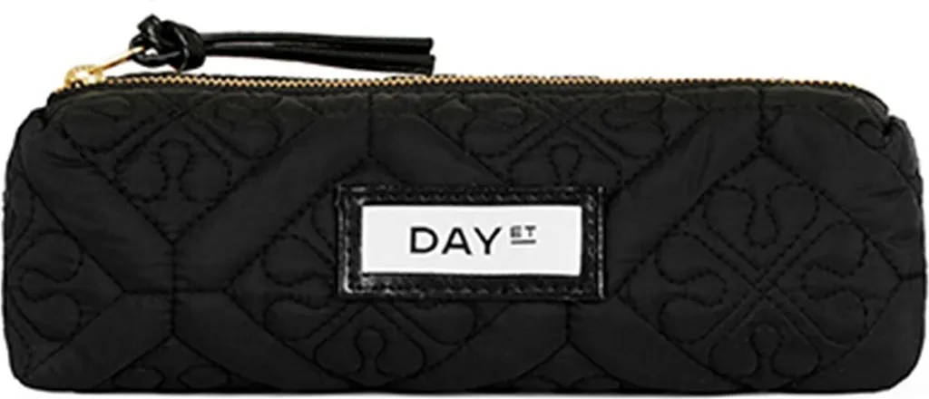 Pencil Case DAY ET Gweneth Q Flotile Black - Durata e Qualità Nylon
