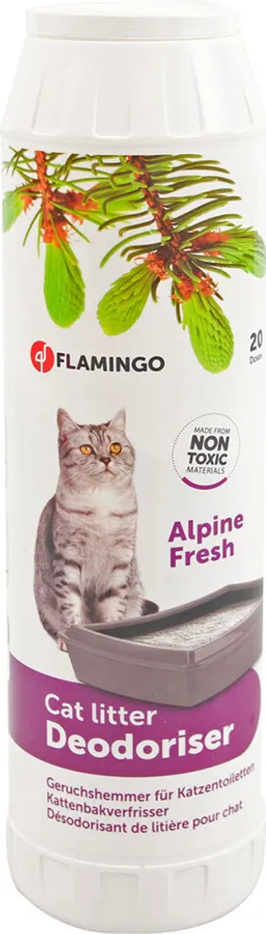Deodorante Flamingo Alpine Breeze per Lettiera Gatti 750g | Shop Online
