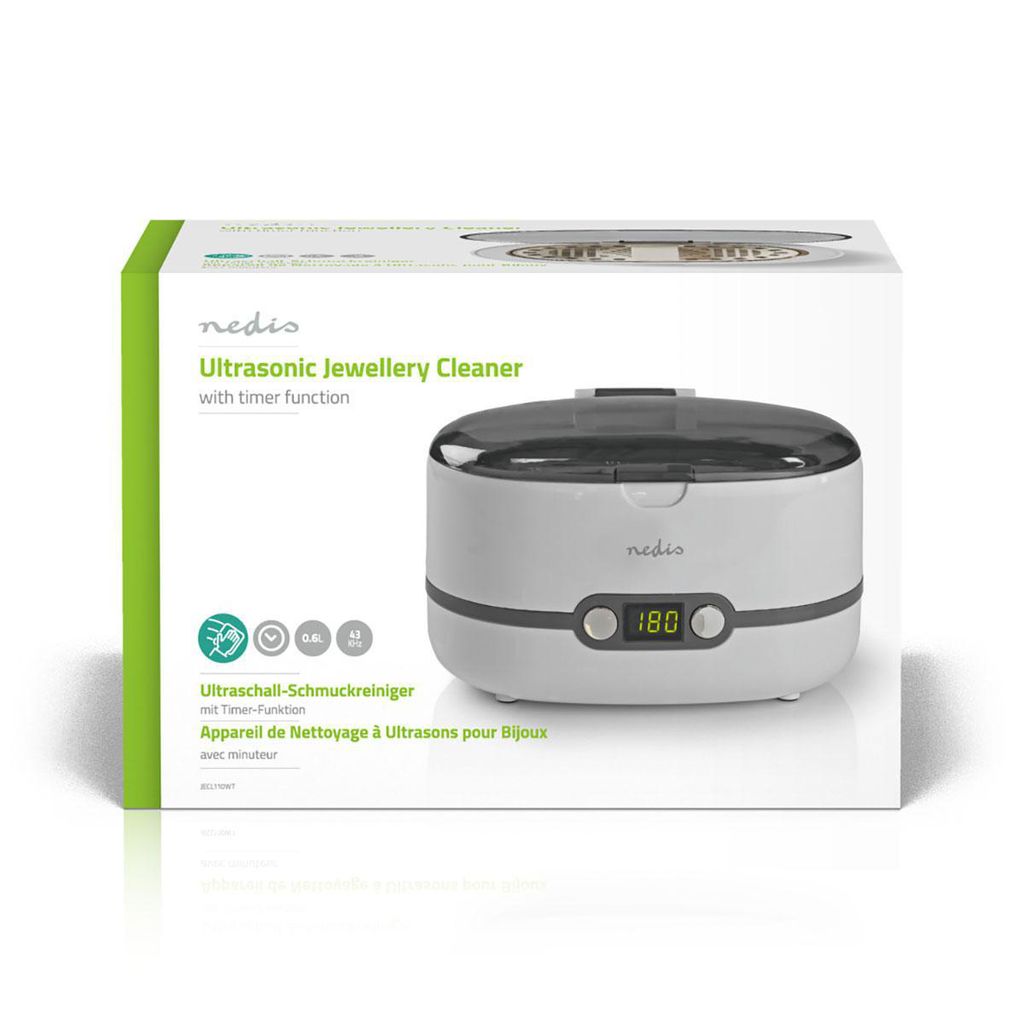 Ultradźwiękowa myjka do biżuterii | Zasilanie sieciowe | Zdjęcie produktu 8