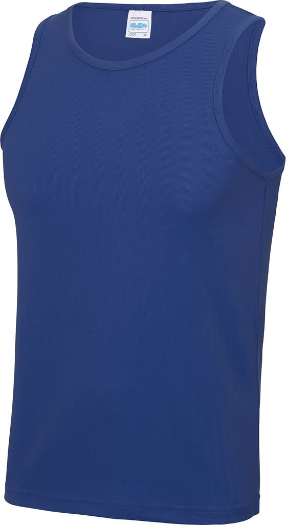 AWDis Just Cool Herren Sport Tank Top Gym RW687 (2XL) (Königsblau)