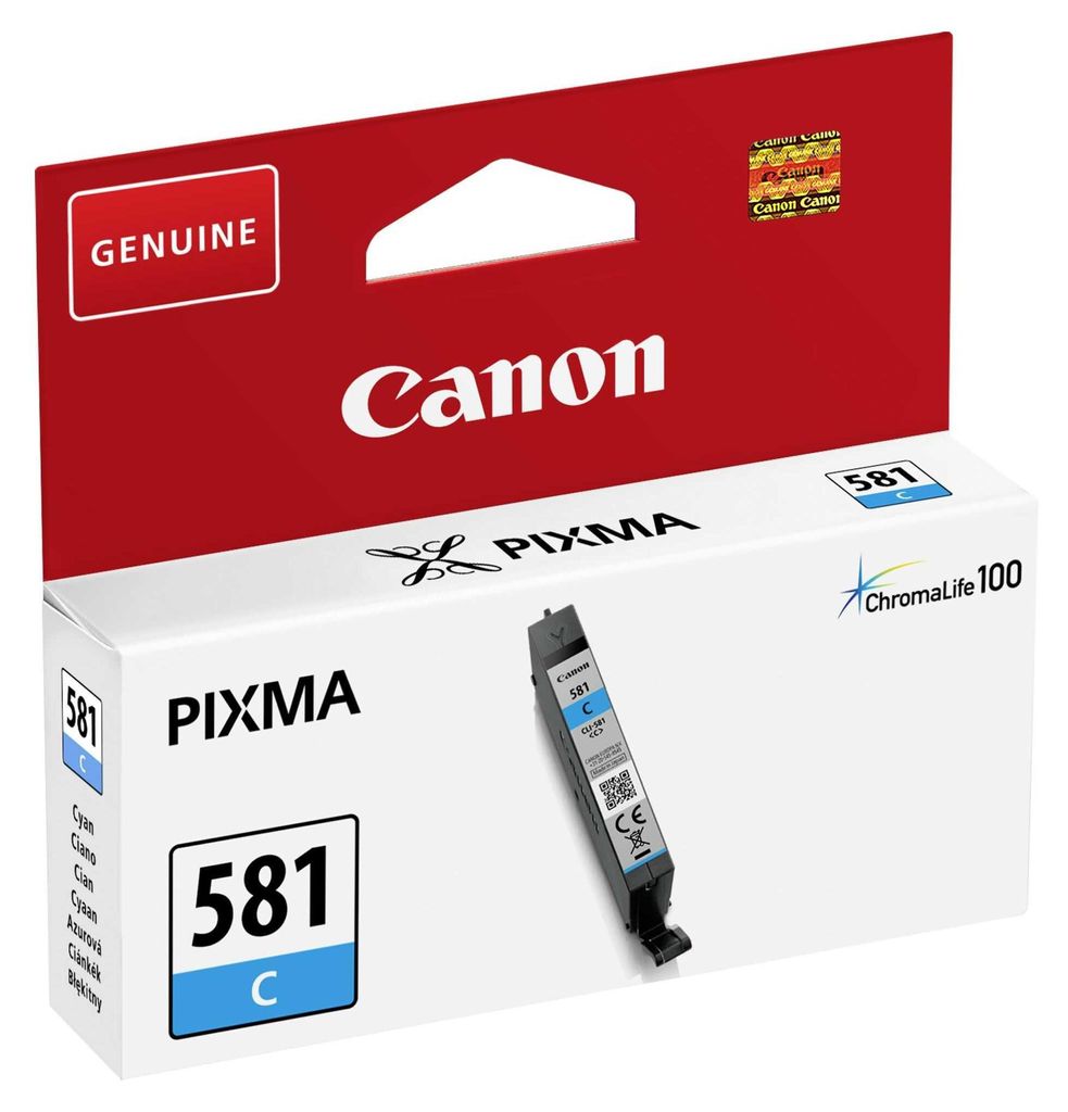 Canon CLI-581C - 5,6 ml - Ciano - originale - contenitore Immagine del prodotto 