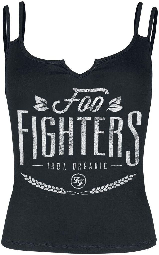 Foo Fighters Top Damen Organic Venus schwarz M