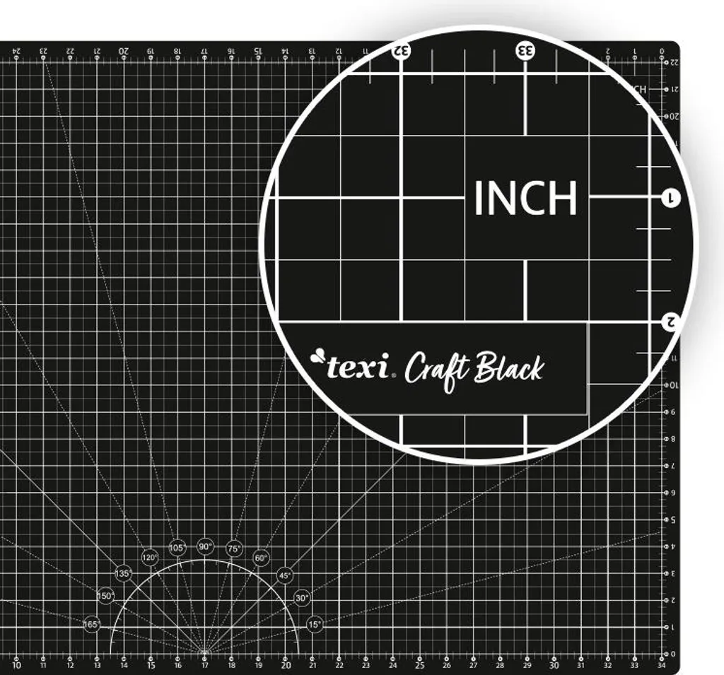 Kit couture et patchwork Texi Craft avec tapis auto-cicatrisant