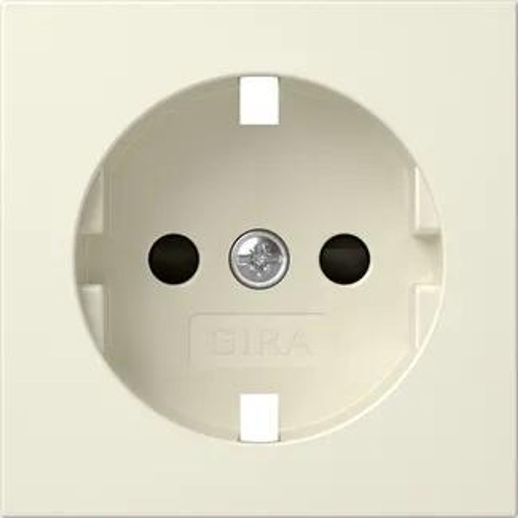 Gira Abd. SCHUKO-Steckd. SP System 55 Cremeweiß 492101