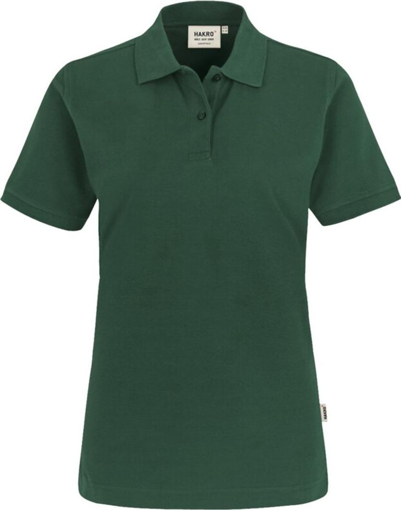 HAKRO Poloshirt Top Damen #224 Gr. XL tanne