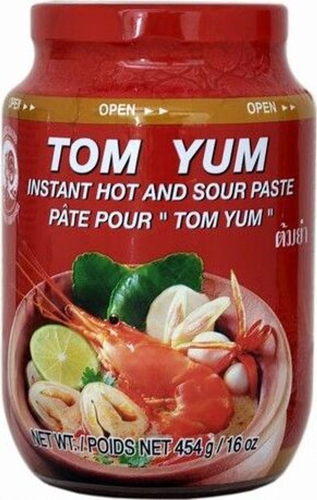 COCK Tom Yum Instant Scharf Saure Würzpaste 454g | Instant Hot and Sour Paste