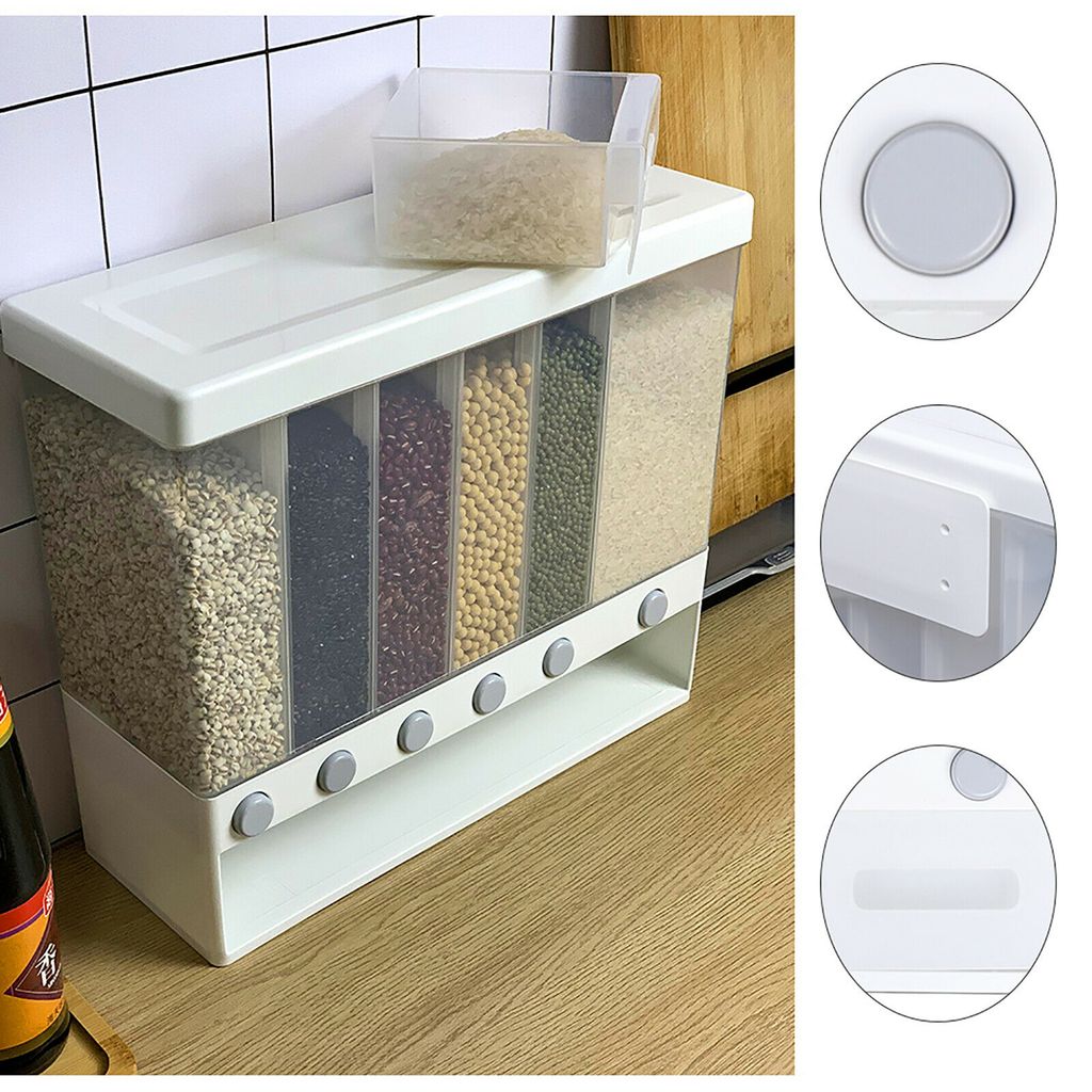 Dávkovač na obiloviny Nástěnný dávkovač na obiloviny 6 v 1 Obrázek produktu 4