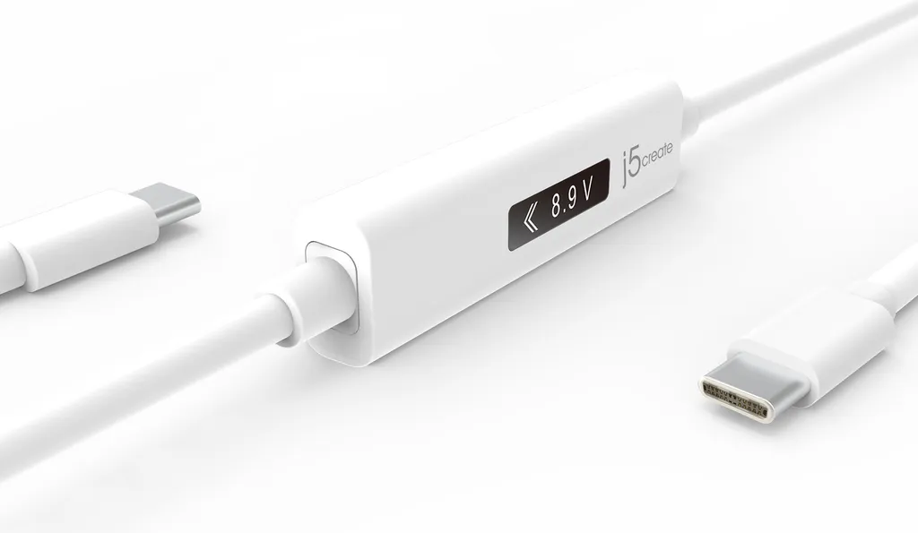 Câble USB-C intelligent j5create JUCP14 avec affichage de la puissance - 7