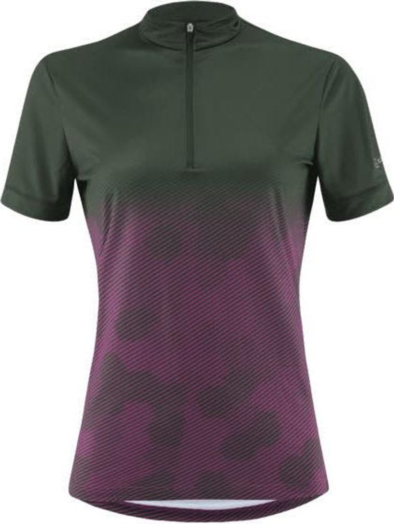 Löffler W BIKE SHIRT HZ MAJA Radsport-Trikot Radshirt Damen olivgrün lila 44