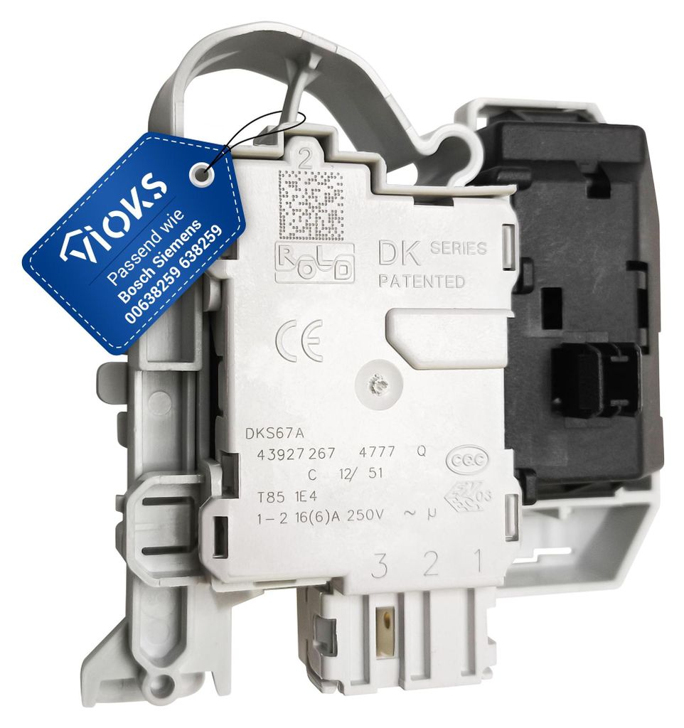 Verriegelungsrelais passend wie Bosch Siemens 00638259 für Produktbild 