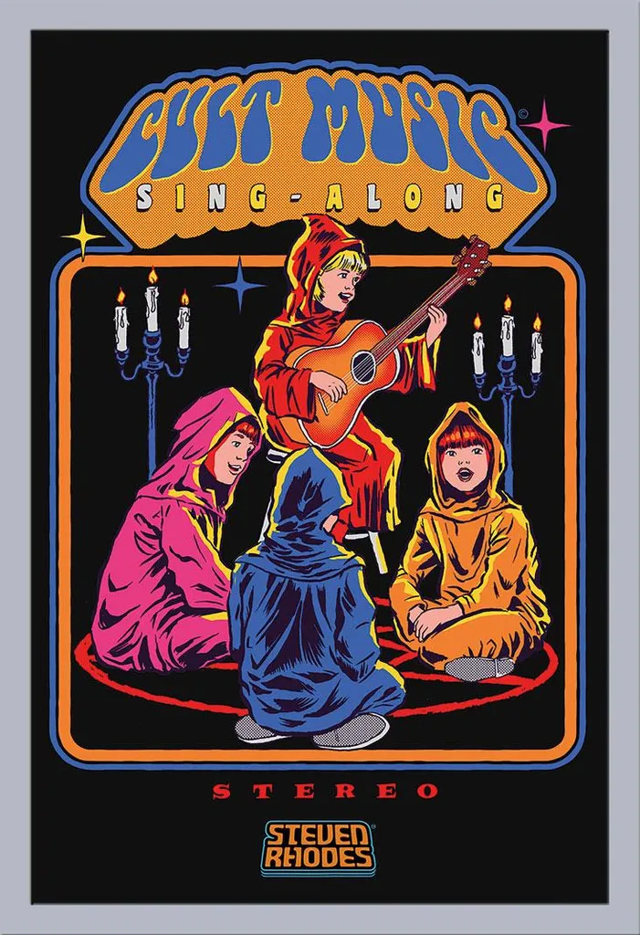 Poster Steven Rhodes Cult Music Sing-Along Argento Shinsuke MDF