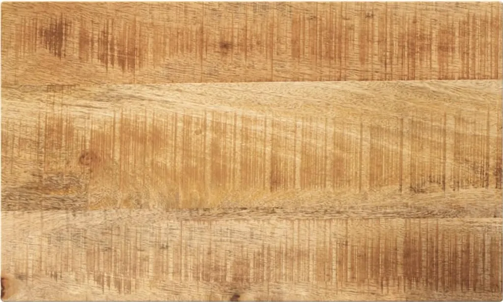 Piano del tavolo 60x40x3,8 cm Rettangolare Legno massiccio grezzo Mango