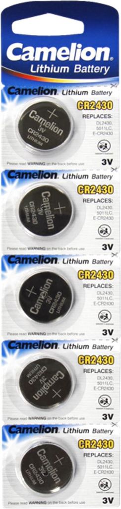 Camelion Batterie CR2430 Lithium 5 St.