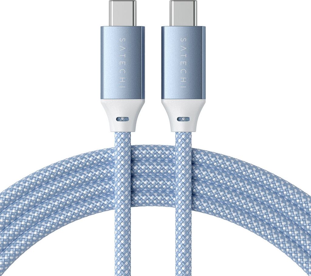 Satechi USB-C - USB-C 100W Ladekabel 2m - Blau