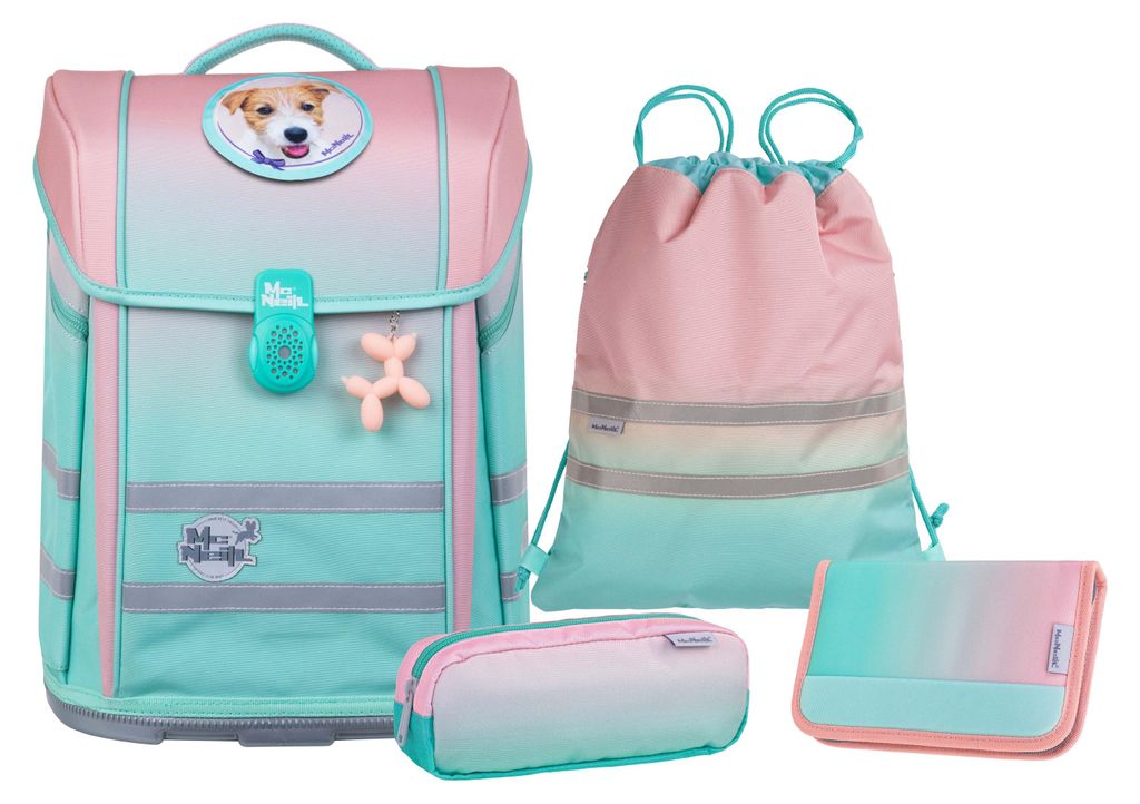 McNeill Schulranzen Ergo Perfecto Schoolbag Set 5-teilig Produktbild 