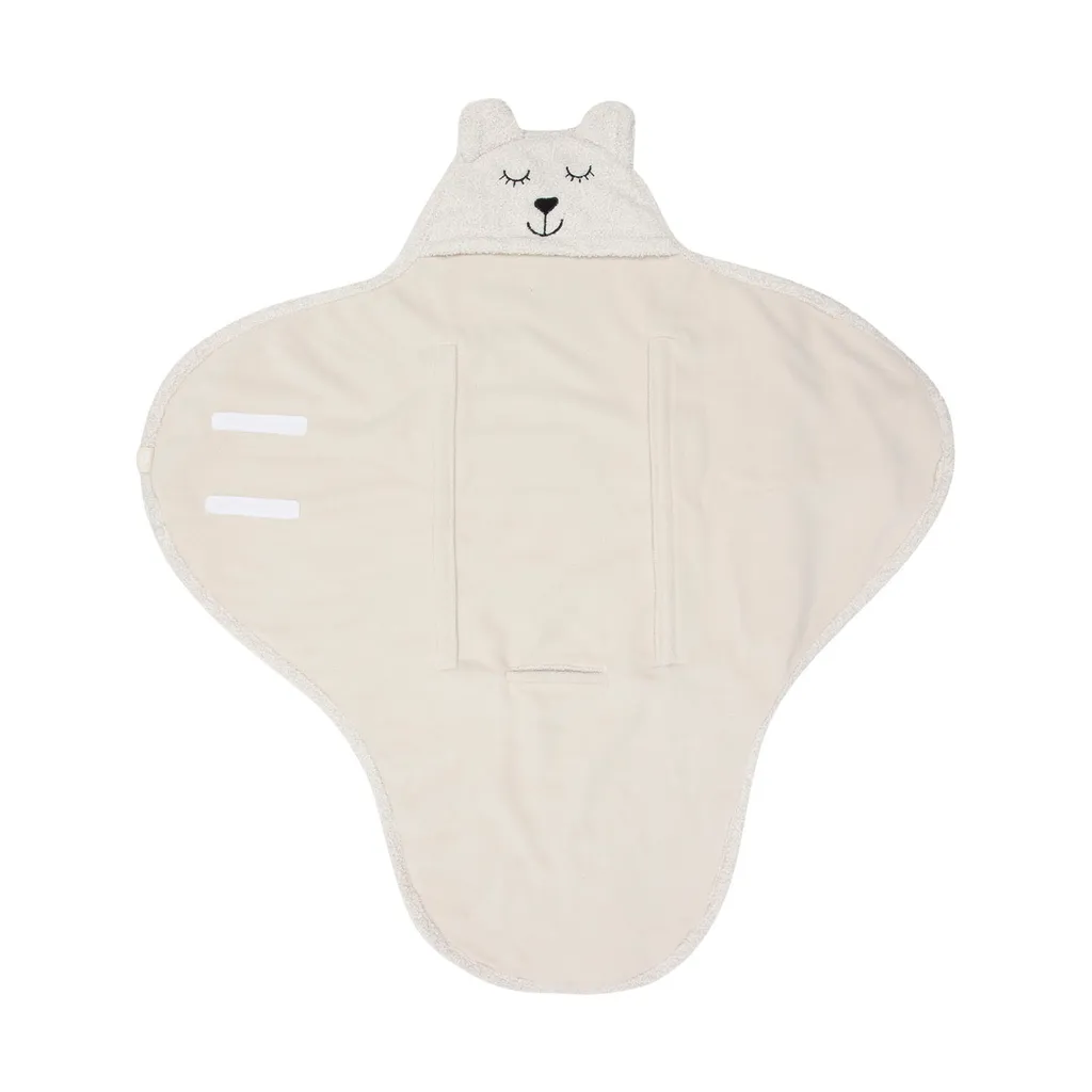 Couverture bébé bouclette Oatmeal douce et chaude pour coque et auto
