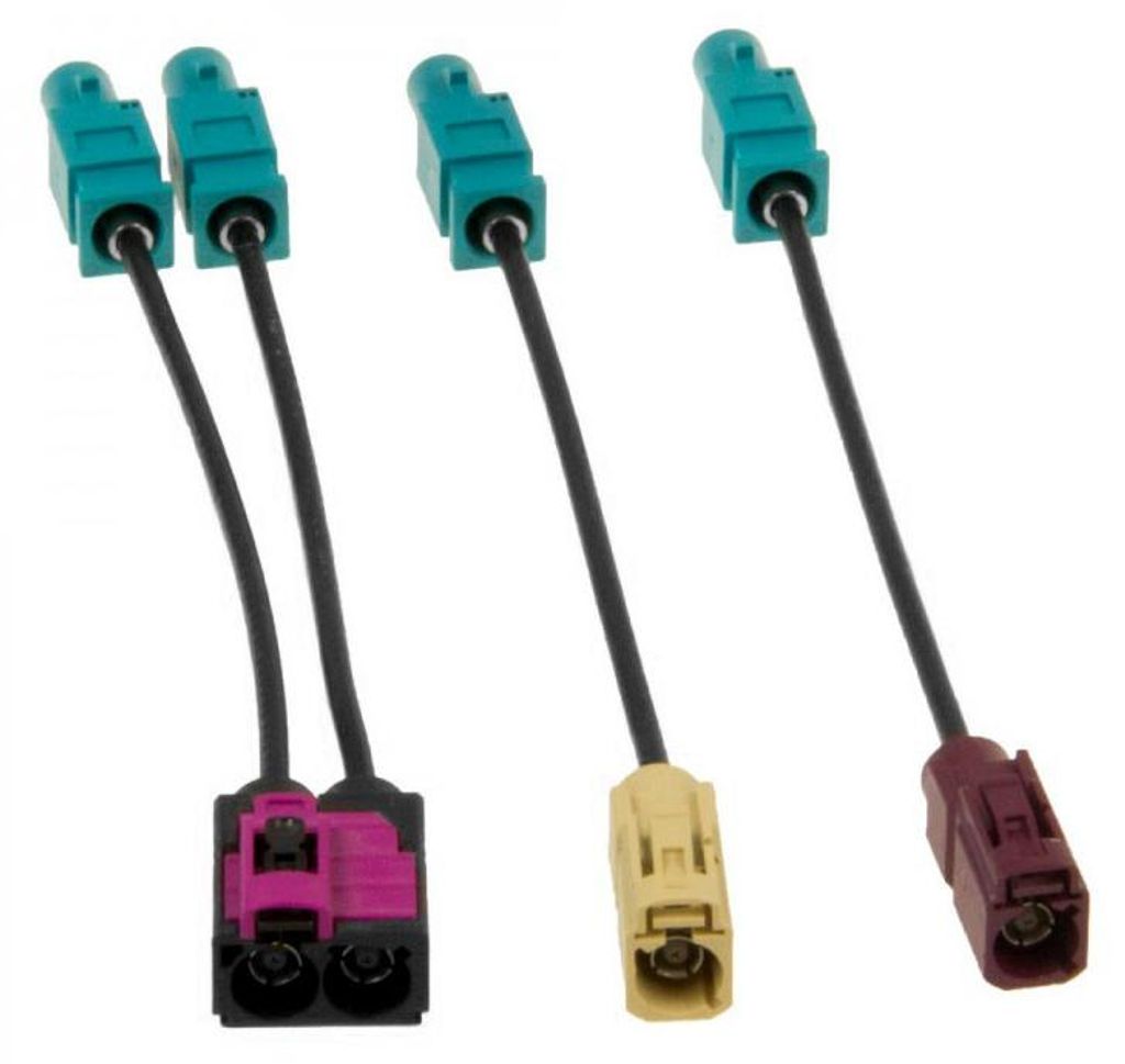 Original Kufatec Antennen Adapter Stecker Kabel für BMW MULF / TCU auf Combox – Produktansicht