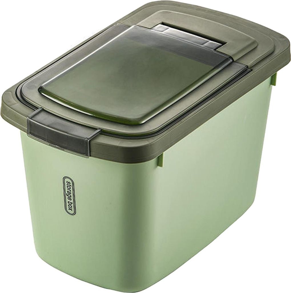 Großer luftdichter Reisbehälter, Müslibehälter zur Lebensmittelaufbewahrung, Hundefutterbehälter mit Messbecher, Mehlkornbehälter für den Ha...