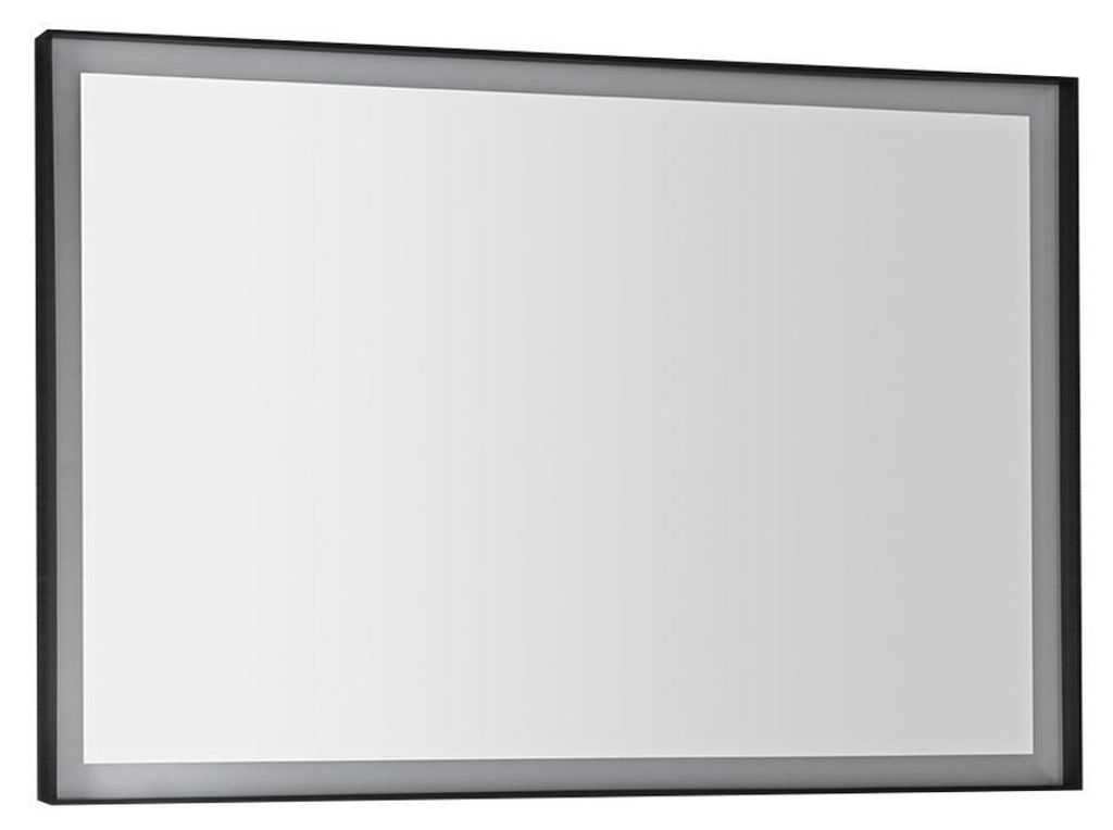 Sapho SORT mirror with LED lighting 100x70cm, black matt
