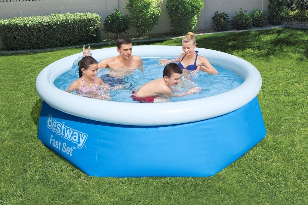 Bestway Fast Set Aufblasbarer Swimmingpool Rund 305x76 cm Produktbild 36