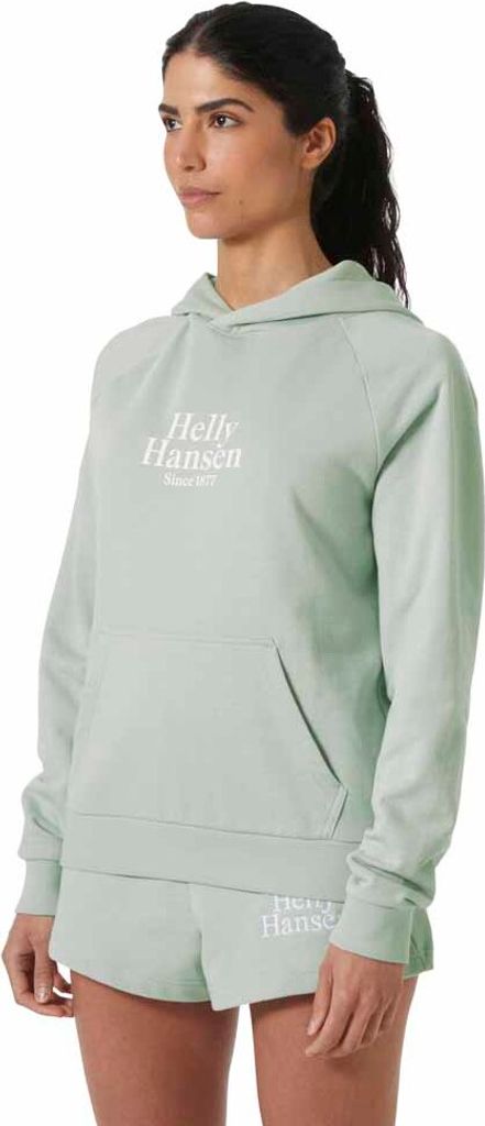 Helly Hansen Core Graphic Kapuzenpullover Grün L Frau Grün L