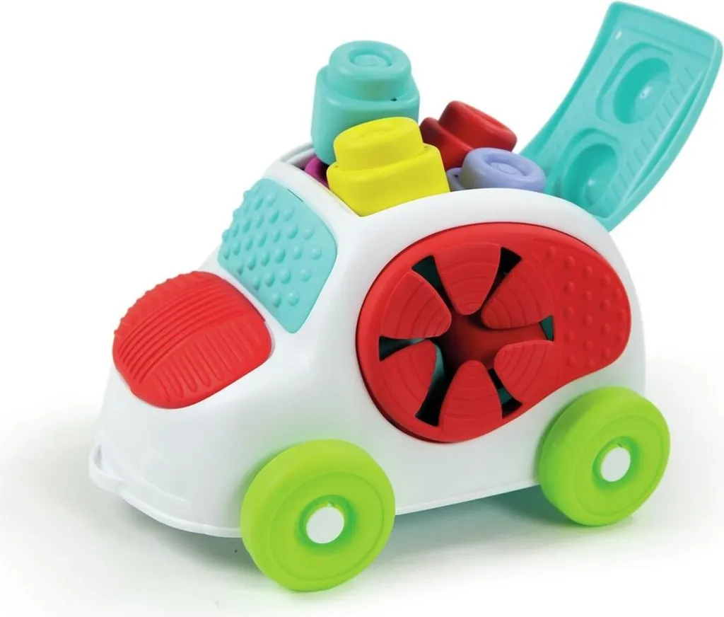 Voiture-jouet Clementoni pack de 8 voitures multicolores bébé