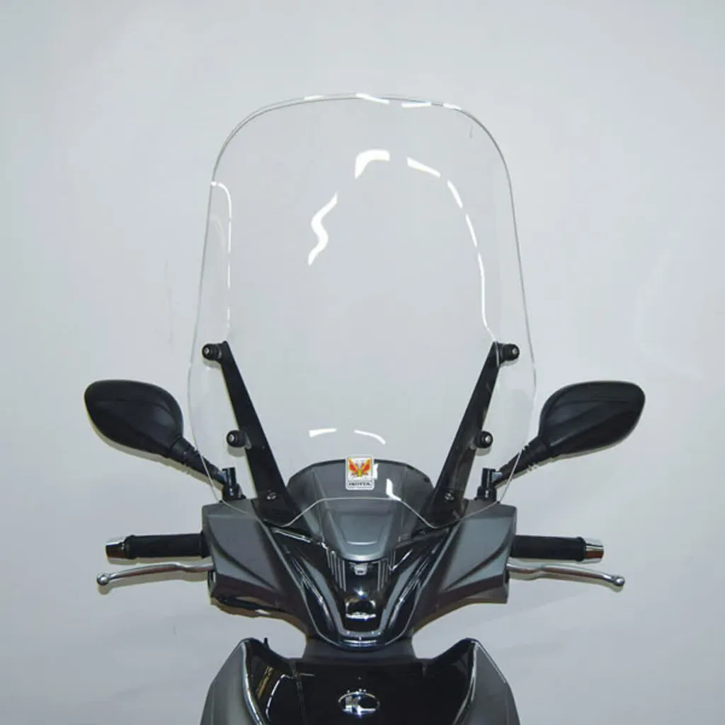 Pare-brise ISOTTA amovible 580 x 570 mm pour Scooter KYMCO - Haute Qualité