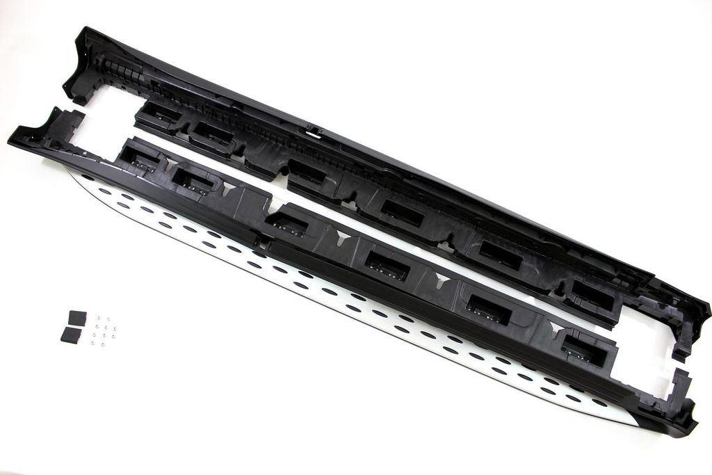 J&J AUTOMOTIVE | Trittbretter Set Aluminium Schweller Für Mercedes GL X166 450 2013-2019