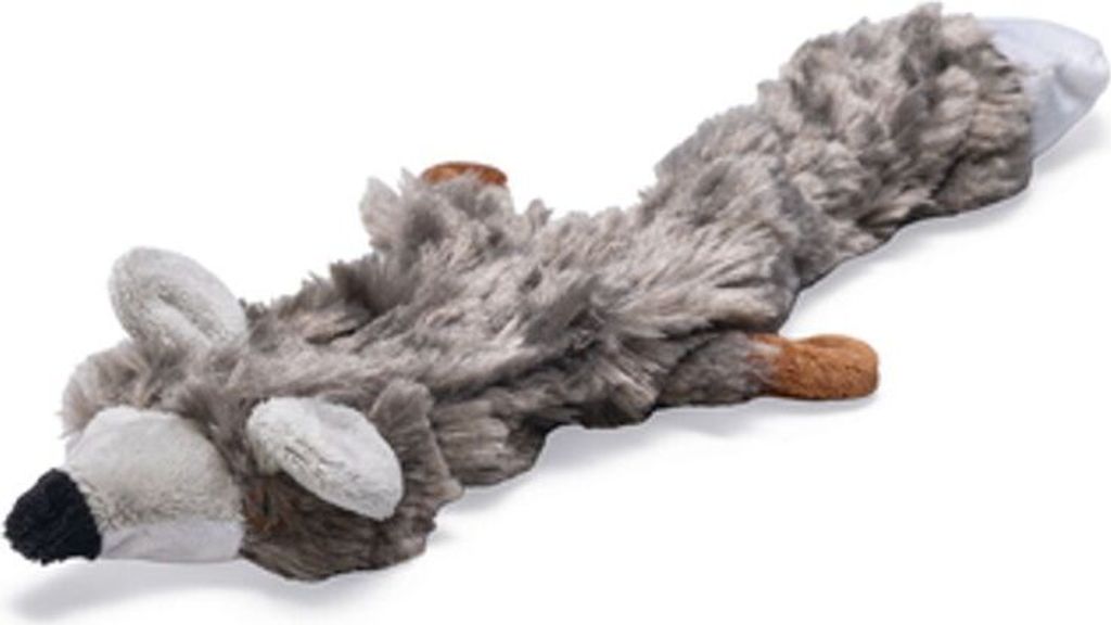 Karlie Flatino Fuchs - Hundespielzeug - Plüsch - Grau - 52x12x3,5 cm