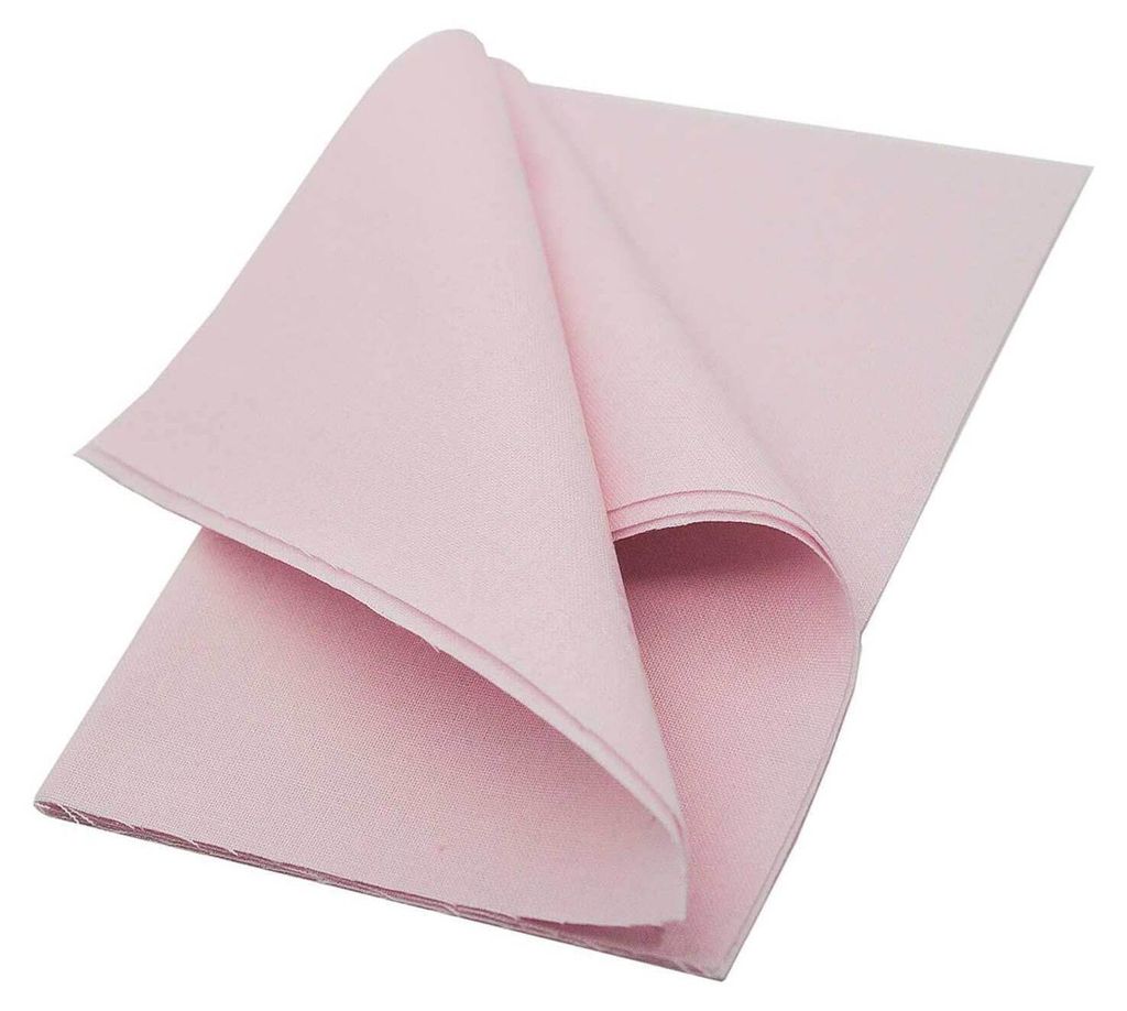 3 zuschneidbarer Flicken aus Baumwolle zum aufbügeln 15 x 20cm , rosa