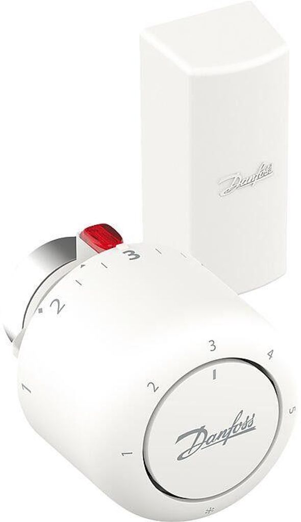DANFOSS Aero RA/VL Thermostatkopf Weiß gerade 26 mm Produktbild 