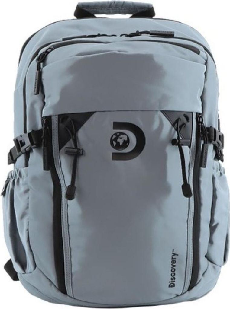 Discovery Rucksack Metropolis aus robustem rPet Polyester-Material grey One Size