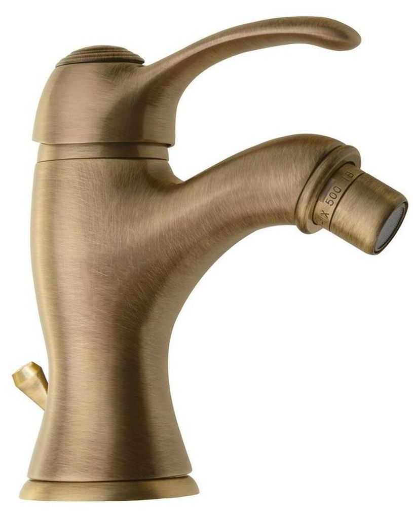 Sapho KIRKÉ Bidetarmatur mit Ablauf, Bronze Produktbild 