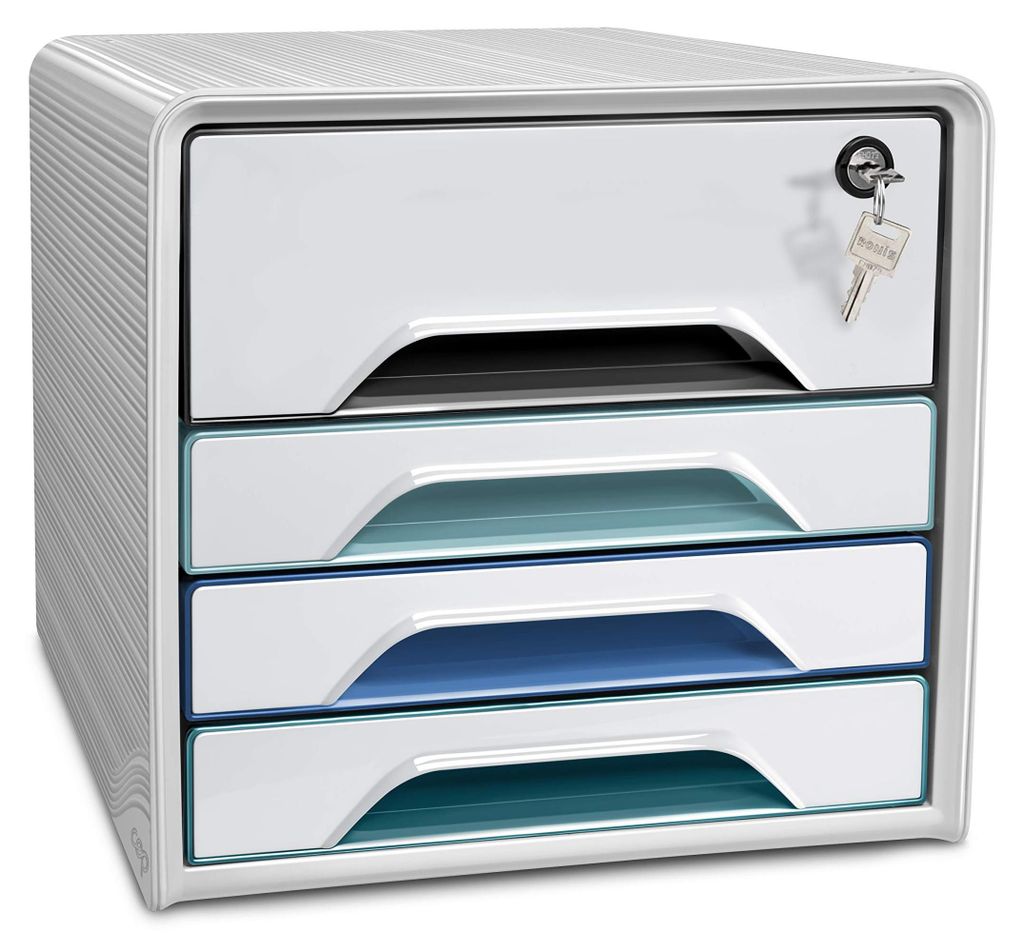 cep 1073110511 cep Schubladenbox Smoove Secure  weiß/bunt Image du produit 