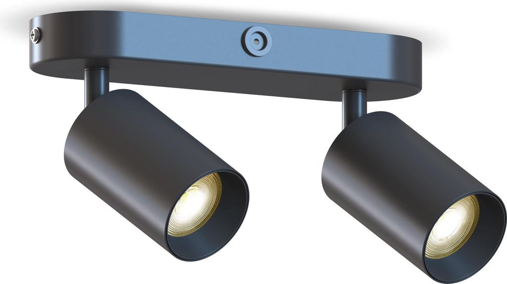 Calex LED Deckenlampe, 2-flammig GU10 Spots, Produktbild 