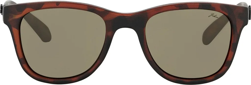 Lunettes de soleil de luxe John Doe God of Speed Horn Brown pour Homme